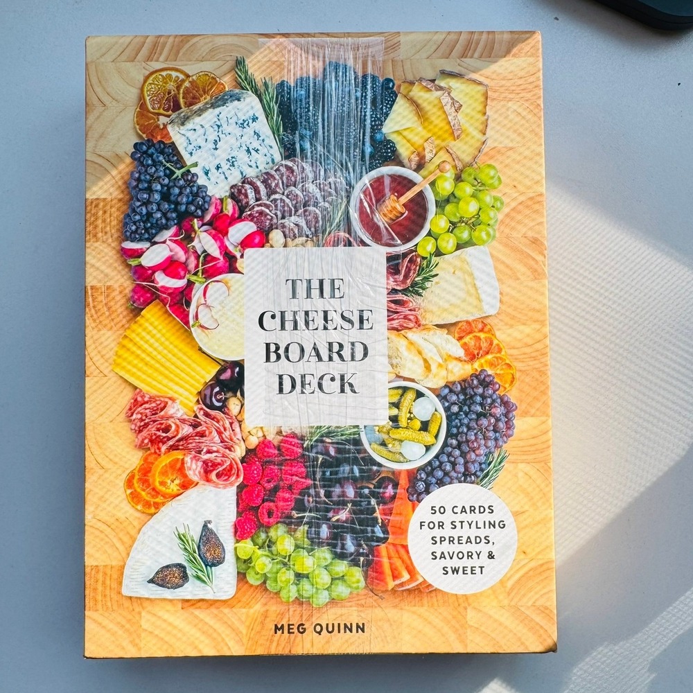 The Cheese Board Deck Meg Quinn 50 Cards for Styling Spreads Charcuterie Party